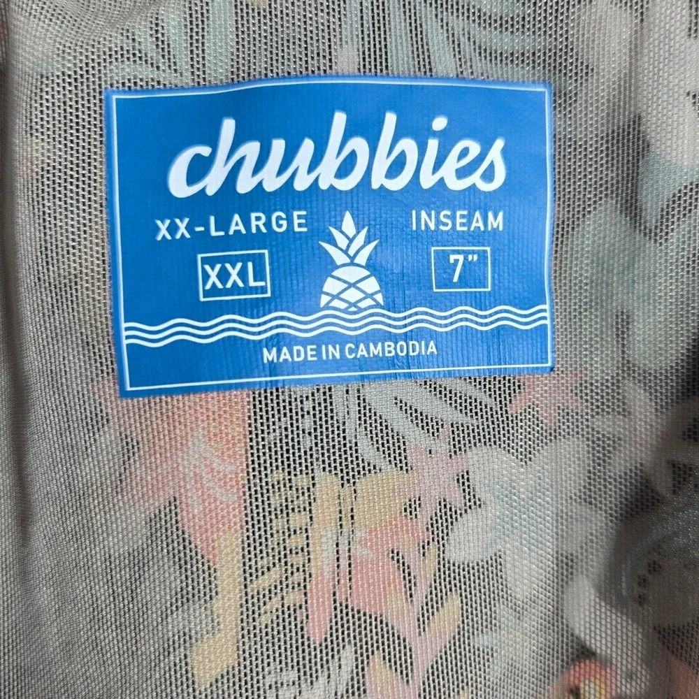 Chubbies Swim Trunks Mens XXL 7